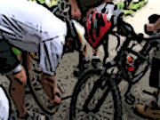 biking